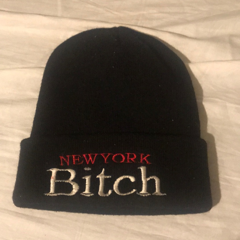 New York bitch beenie